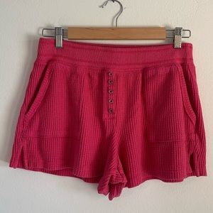 Anthropology Saturday Sunday Waffle Lounge short S
